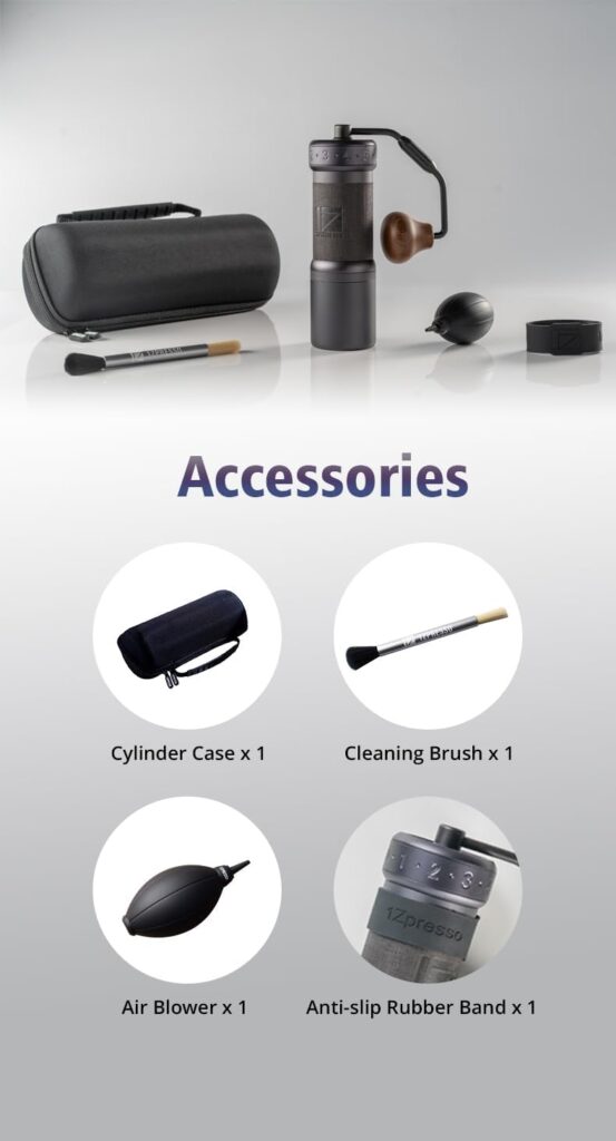 1Zpresso K-Ultra Manual Coffee Grinder Iron Gray with Assembly Consistency Grind Stainless Steel Conical Burr, Foldable Handle, Numerical External Adjustable Setting, All-Round Grinder 1Zpresso K-Ultra Manual Coffee Grinder Iron Gray with Assembly Consistency Grind Stainless Steel Conical Burr, Foldable Handle, Numerical External Adjustable Setting, All-Round Grinder