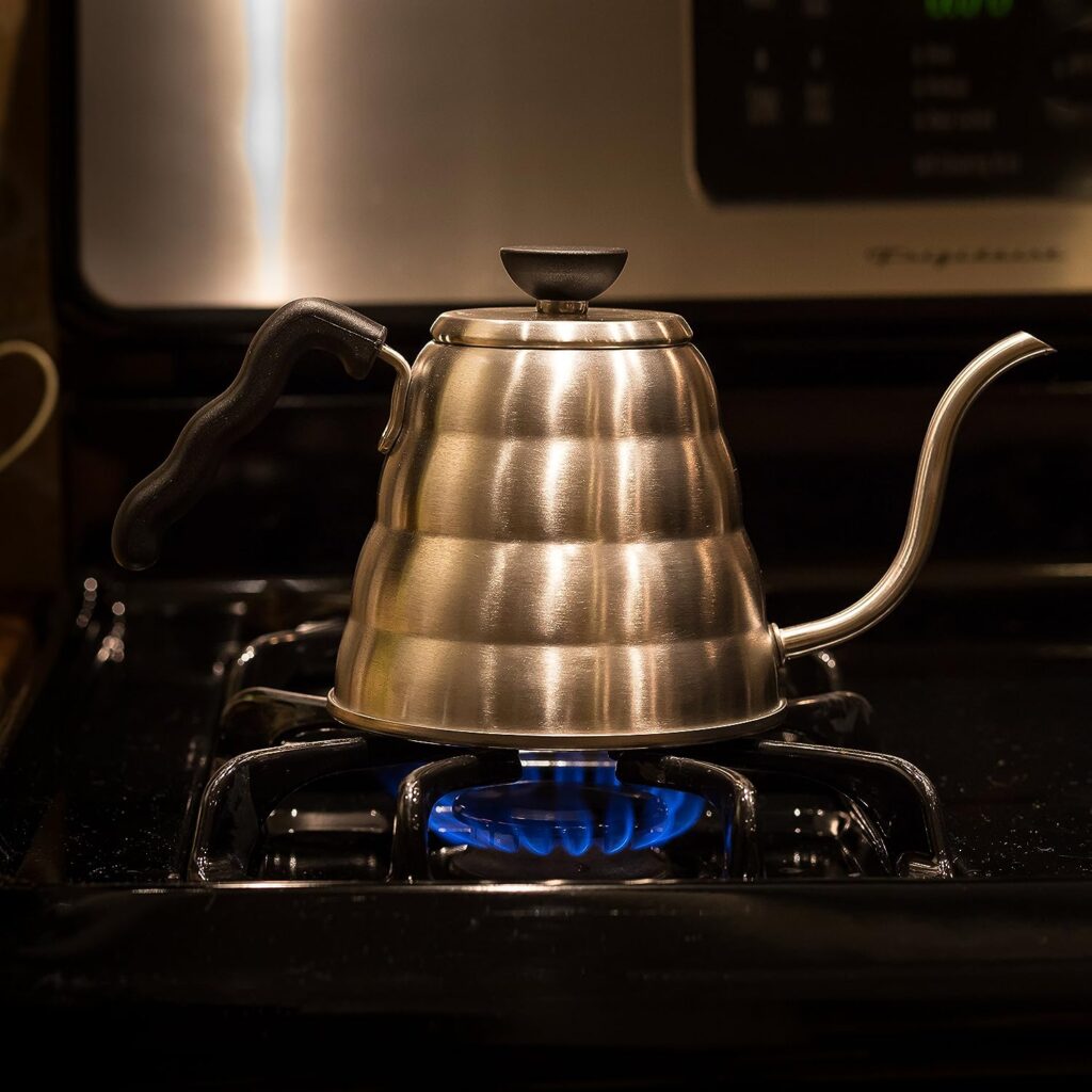 PremiaCasa Premium Stainless Steel Gooseneck Kettle for Drip Coffee or Tea, 1.2L PremiaCasa Premium Stainless Steel Gooseneck Kettle for Drip Coffee or Tea, 1.2L