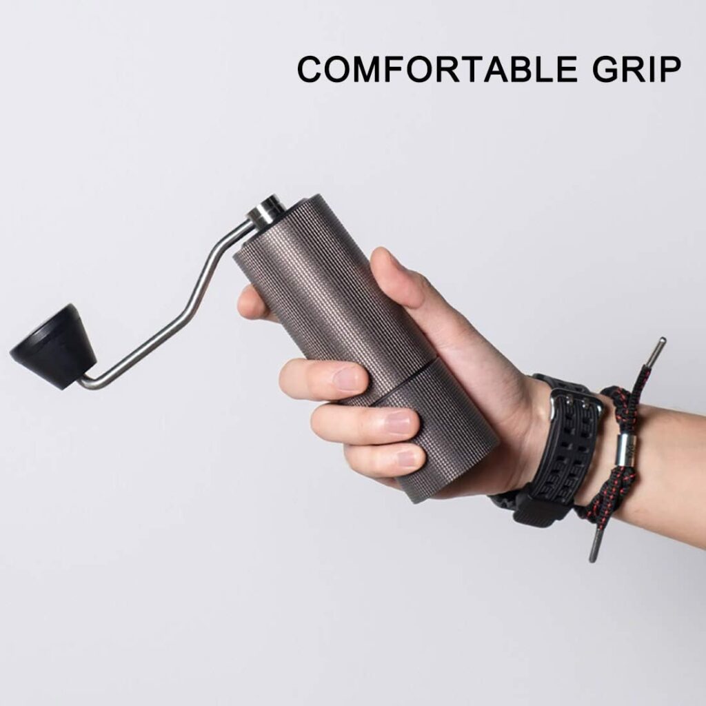 TIMEMORE Chestnut C2 Manual Coffee Grinder Capacity 25g with CNC Stainless Steel Conical Burr - Internal Adjustable Setting,Double Bearing Positioning,French Press Coffee for Hand Grinder Gift TIMEMORE Chestnut C2 Manual Coffee Grinder Capacity 25g with CNC Stainless Steel Conical Burr - Internal Adjustable Setting,Double Bearing Positioning,French Press Coffee for Hand Grinder Gift