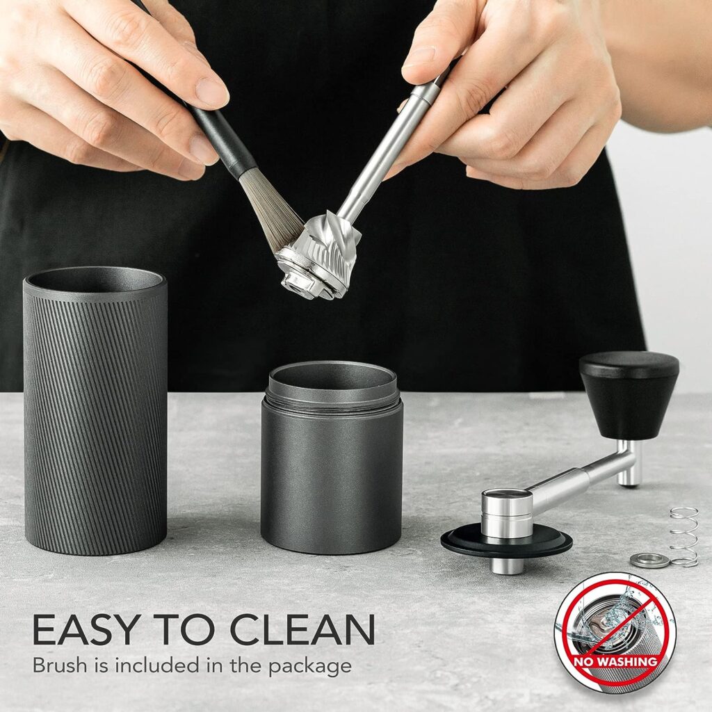 TIMEMORE New -Chestnut C2 Fold Manual Coffee Grinder with Foldable Handle, Adjustable Stainless Steel Conical Burr Coffee Grinder, Hand Coffee Grinder for Pour Over Coffee, French Press, Dark Gray TIMEMORE New -Chestnut C2 Fold Manual Coffee Grinder with Foldable Handle, Adjustable Stainless Steel Conical Burr Coffee Grinder, Hand Coffee Grinder for Pour Over Coffee, French Press, Dark Gray