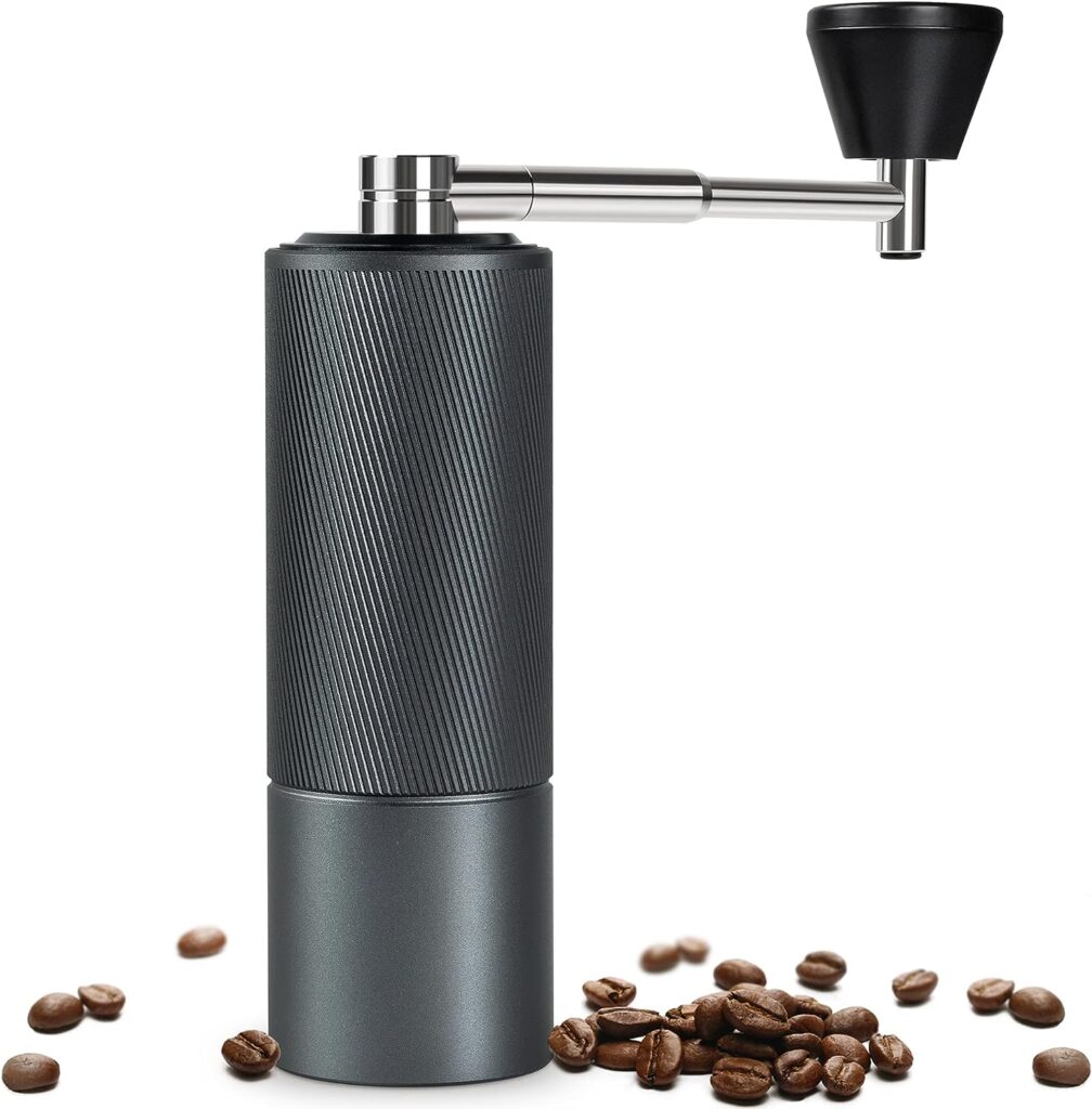 TIMEMORE New -Chestnut C2 Fold Manual Coffee Grinder with Foldable Handle, Adjustable Stainless Steel Conical Burr Coffee Grinder, Hand Coffee Grinder for Pour Over Coffee, French Press, Dark Gray TIMEMORE New -Chestnut C2 Fold Manual Coffee Grinder with Foldable Handle, Adjustable Stainless Steel Conical Burr Coffee Grinder, Hand Coffee Grinder for Pour Over Coffee, French Press, Dark Gray