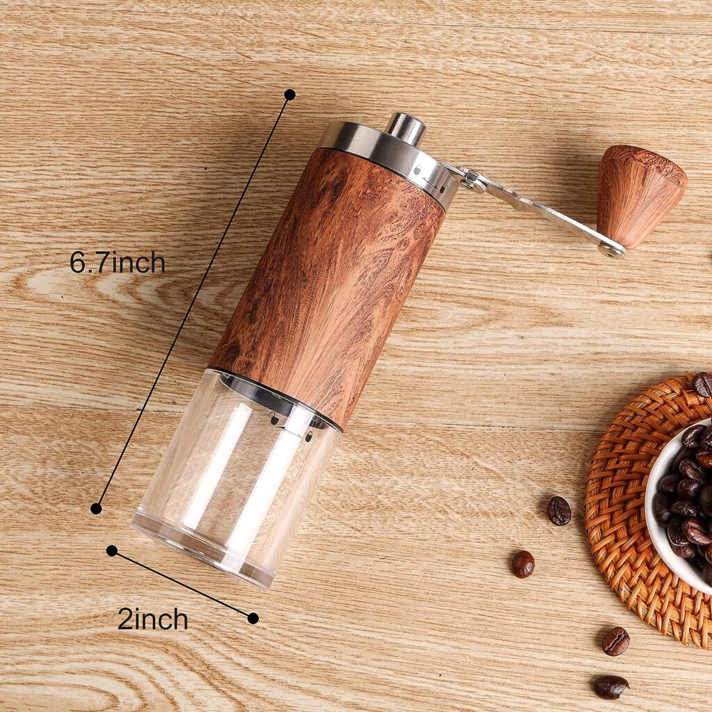 Zalnuuk Coffee Grinder with Ceramic Burr for Camping Zalnuuk Coffee Grinder with Ceramic Burr for Camping