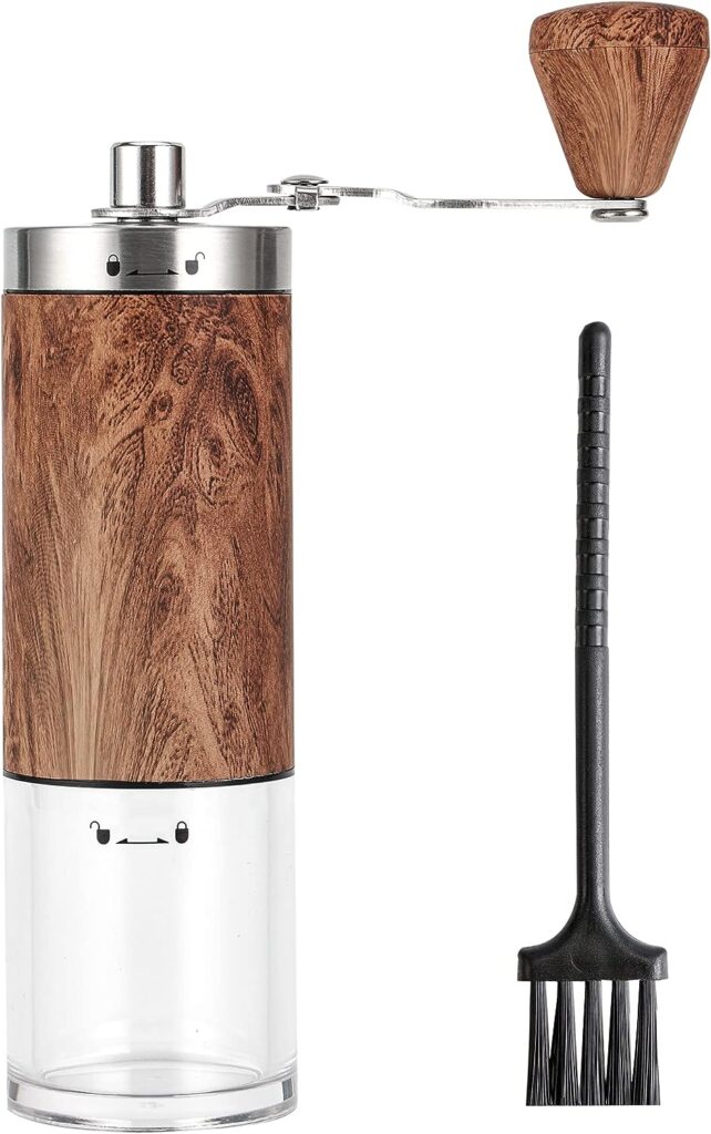 Zalnuuk Coffee Grinder with Ceramic Burr for Camping Zalnuuk Coffee Grinder with Ceramic Burr for Camping