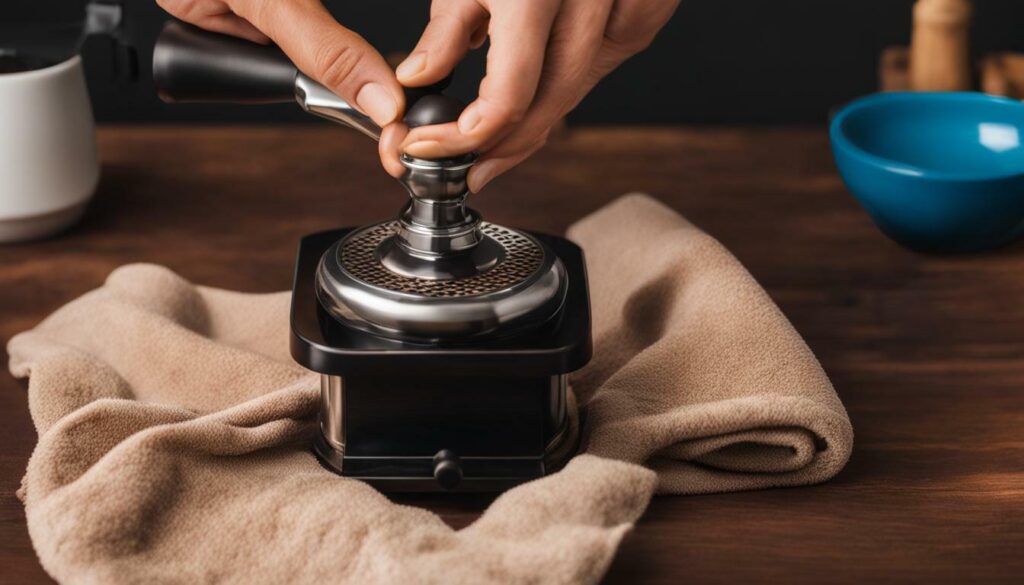 espresso hand grinder cleaning espresso hand grinder cleaning