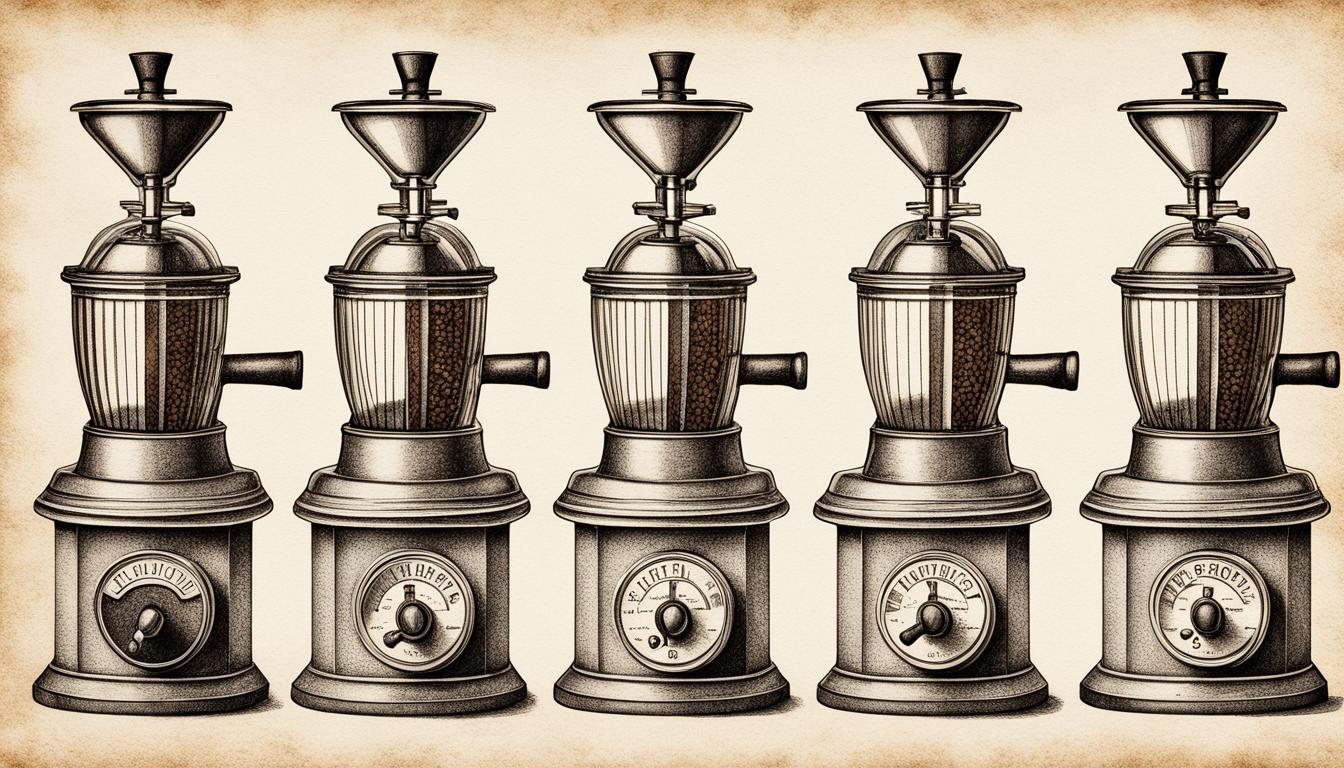 evolution of manual coffee grinders