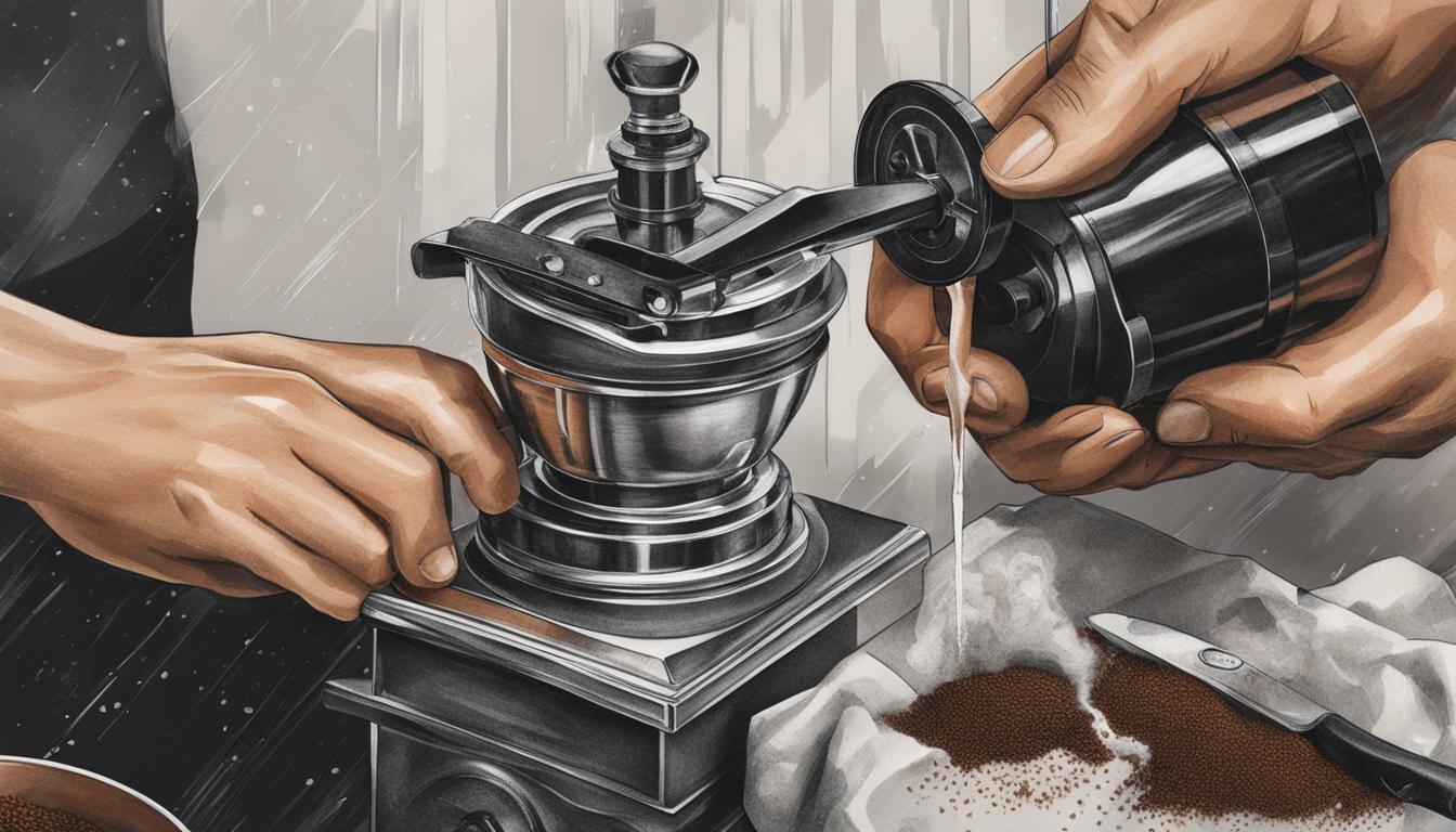 manual coffee grinder maintenance