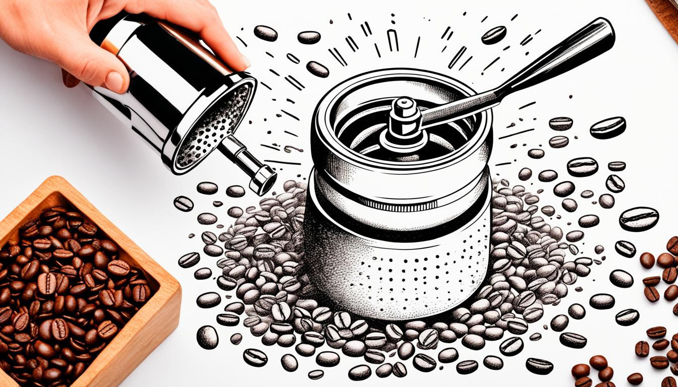 adjusting the grind size