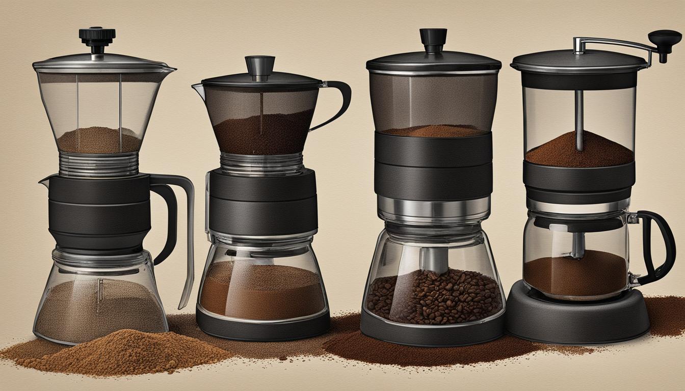 Are manual coffee grinders suitable for making espresso using a