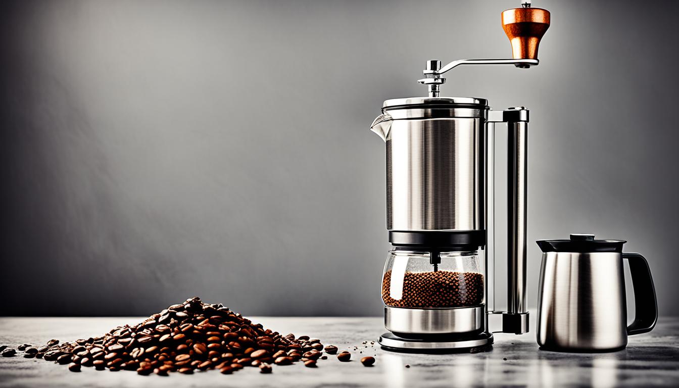 manual coffee grinder for French press brewing manual coffee grinder for French press brewing