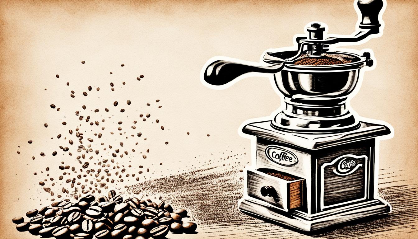 vintage hand coffee grinder